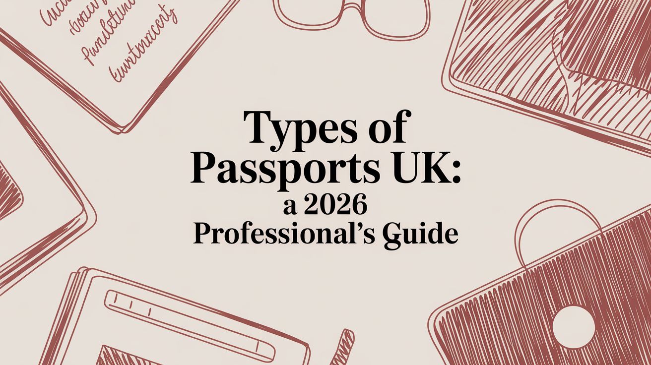 Types of Passports UK: A 2026 Professional's Guide