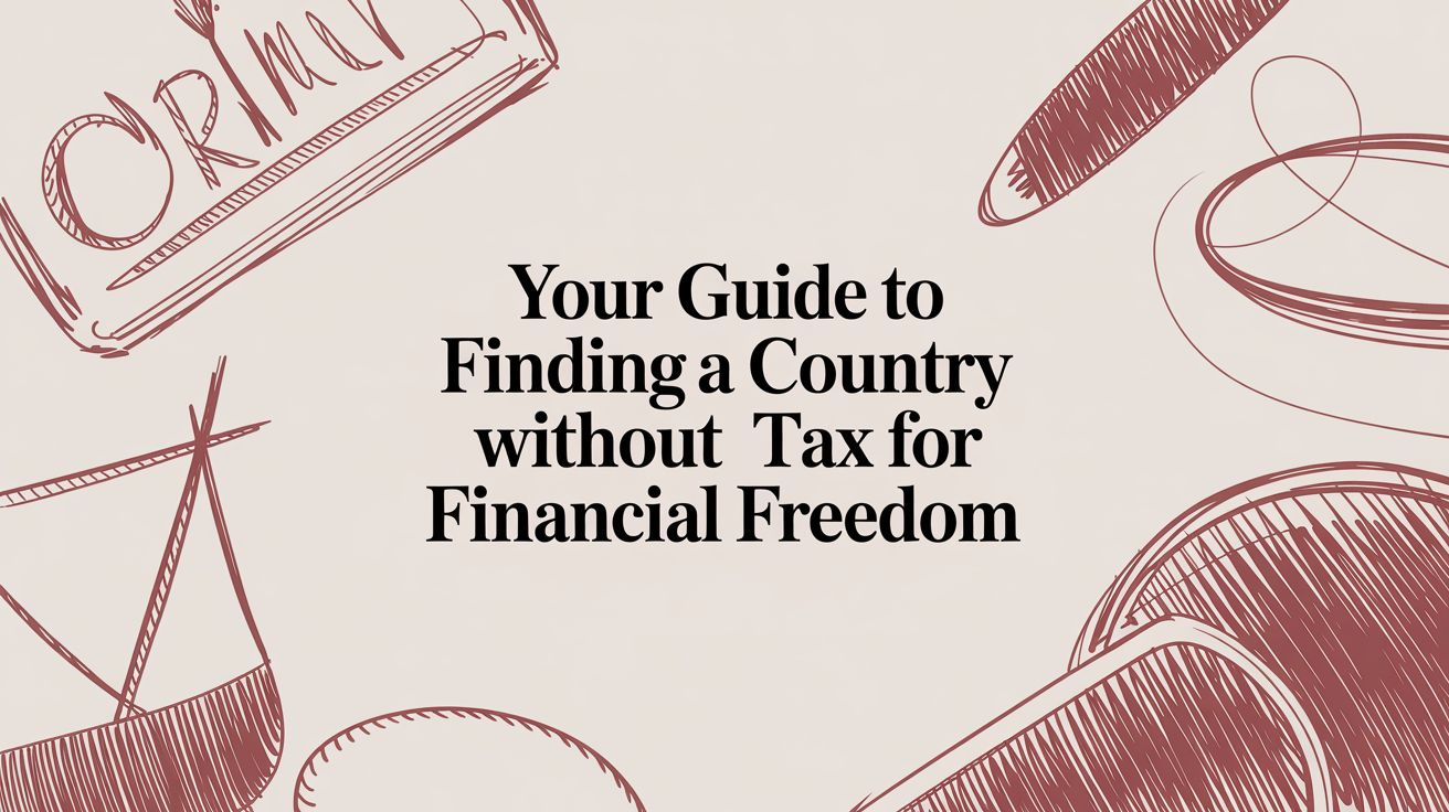 Your Guide to Finding a Country Without Tax for Financial Freedom