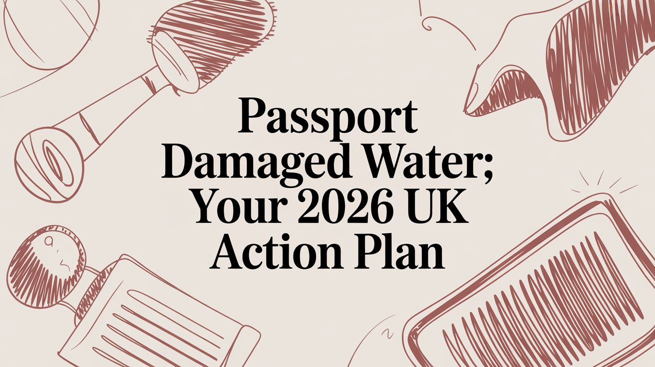 Passport Damaged Water: Your 2026 UK Action Plan