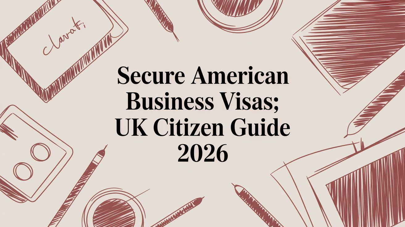 Secure American Business Visas: UK Citizen Guide 2026