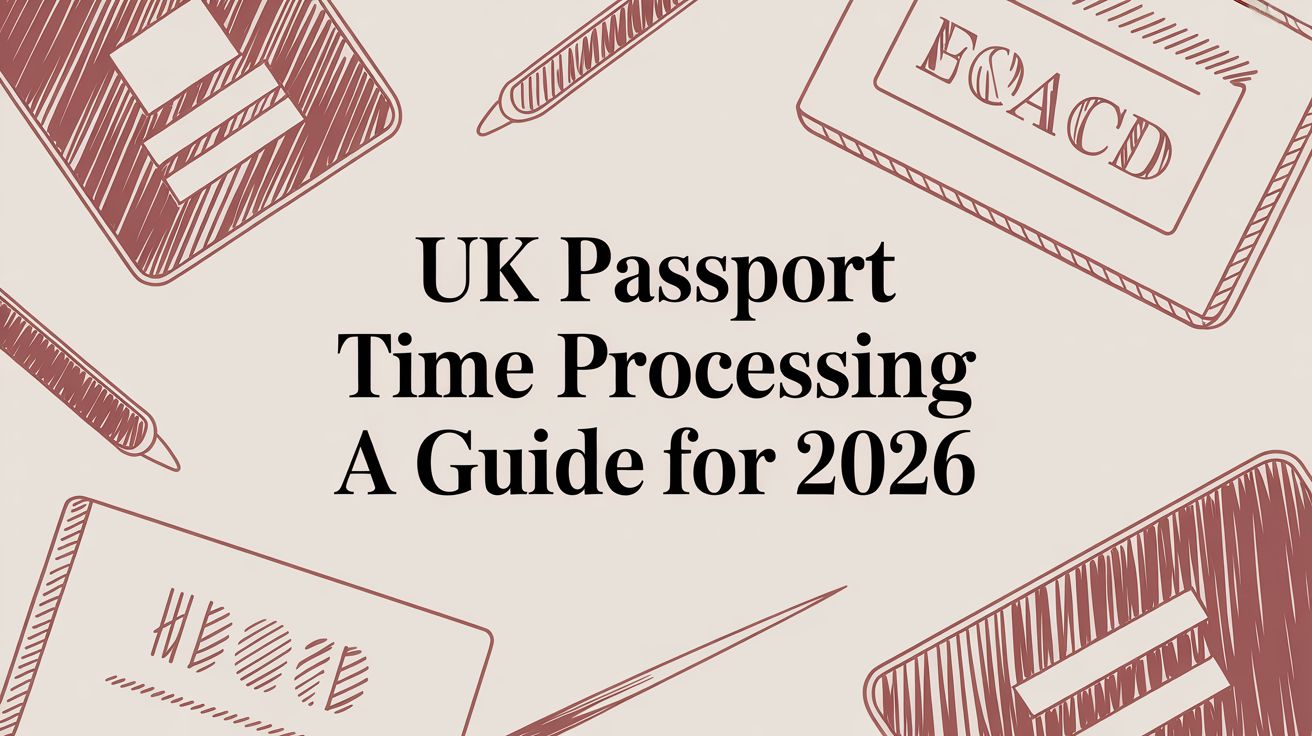 A Professional's Guide to UK Passport Time Processing in 2026