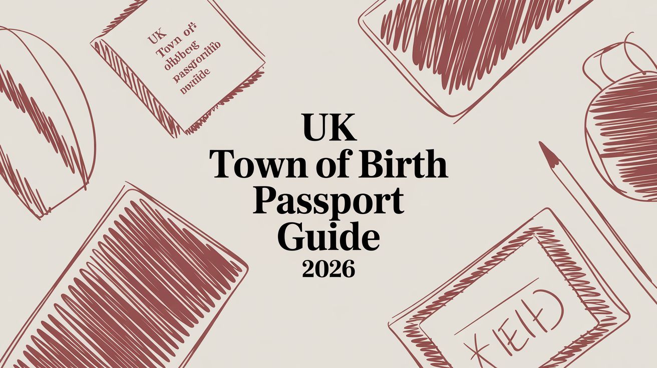UK Town of Birth Passport Guide 2026
