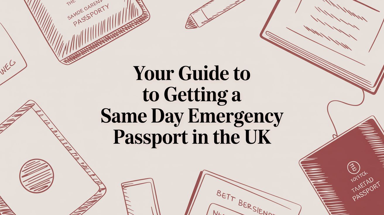 Your Guide to Getting a Same Day Emergency Passport in the UK