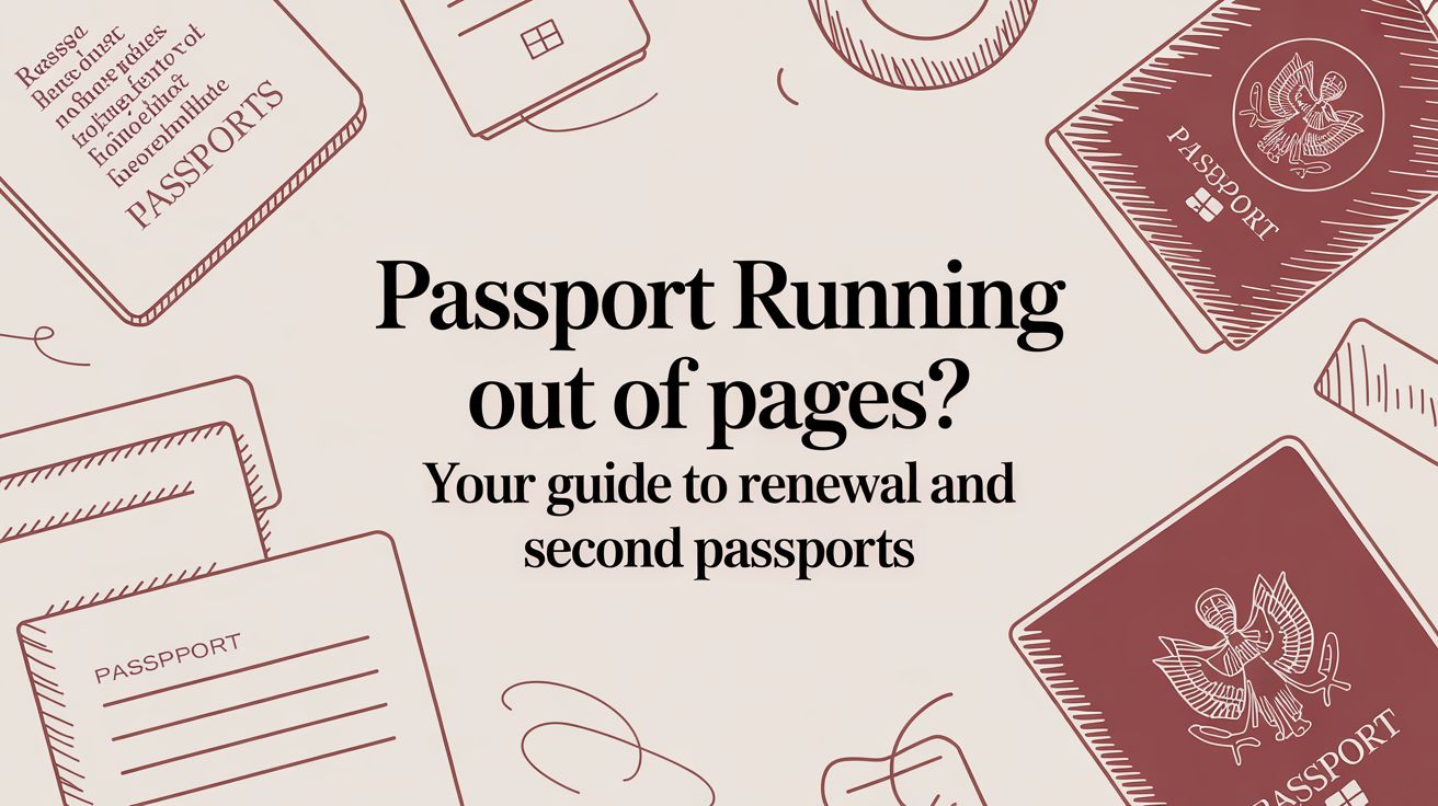 Passport Running Out of Pages? Your Guide to Renewal and Second Passports