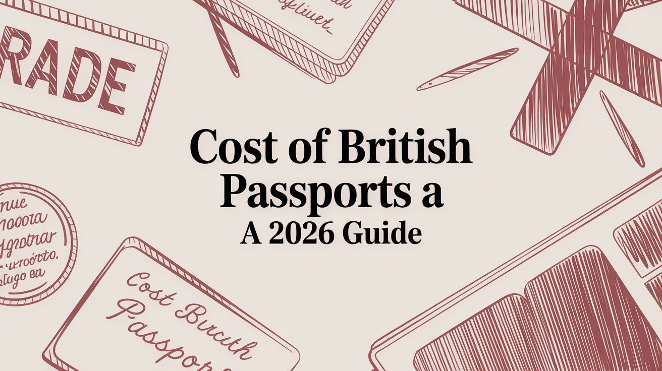 Cost of British Passports A 2026 Guide