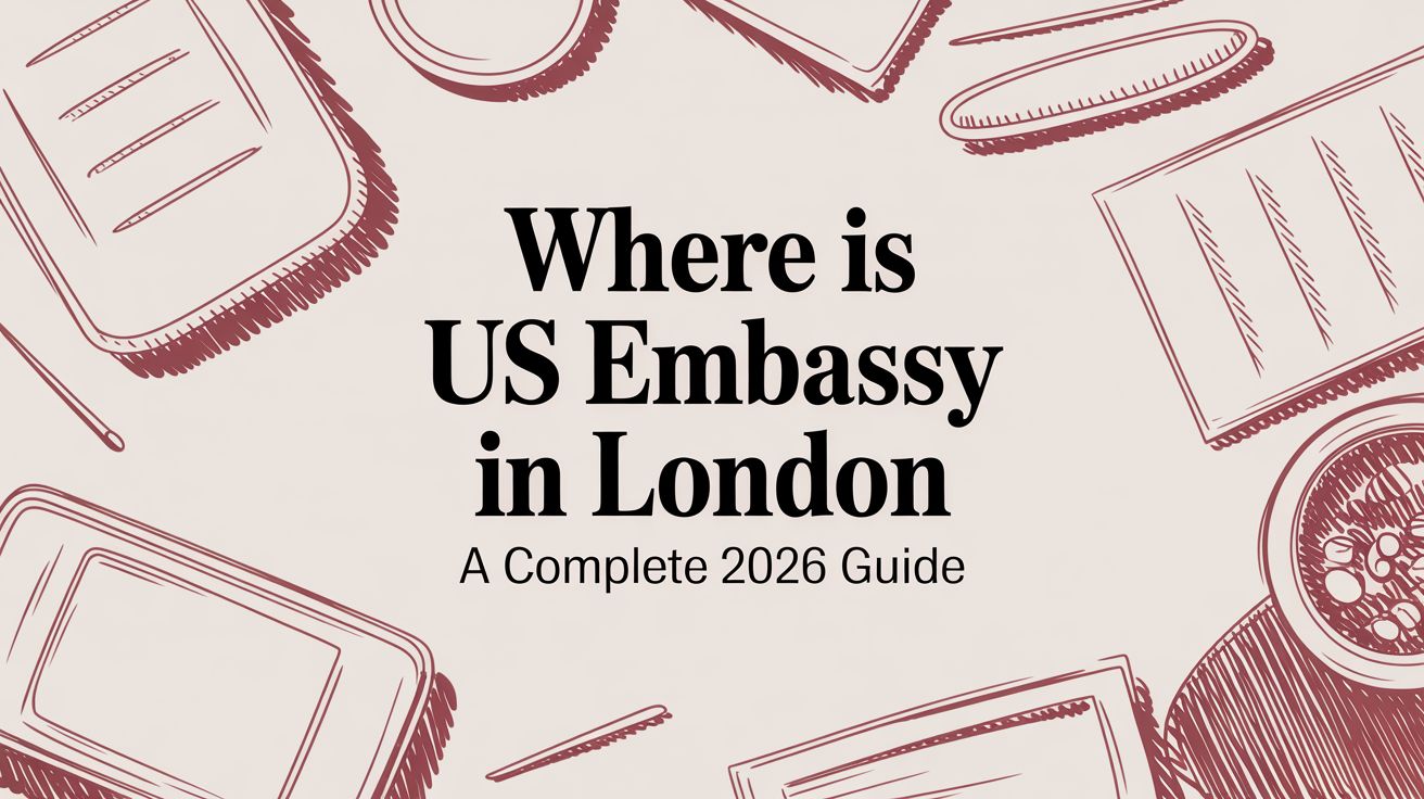 Where Is the US Embassy in London? A Complete 2026 Guide